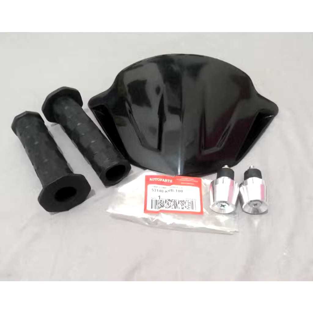 PAKET MURAH VISOR BEAT CARBU 2008-2012 PLUS HANDGRIP KOTAK KOTAK+JALU PCX BEAT CARBU