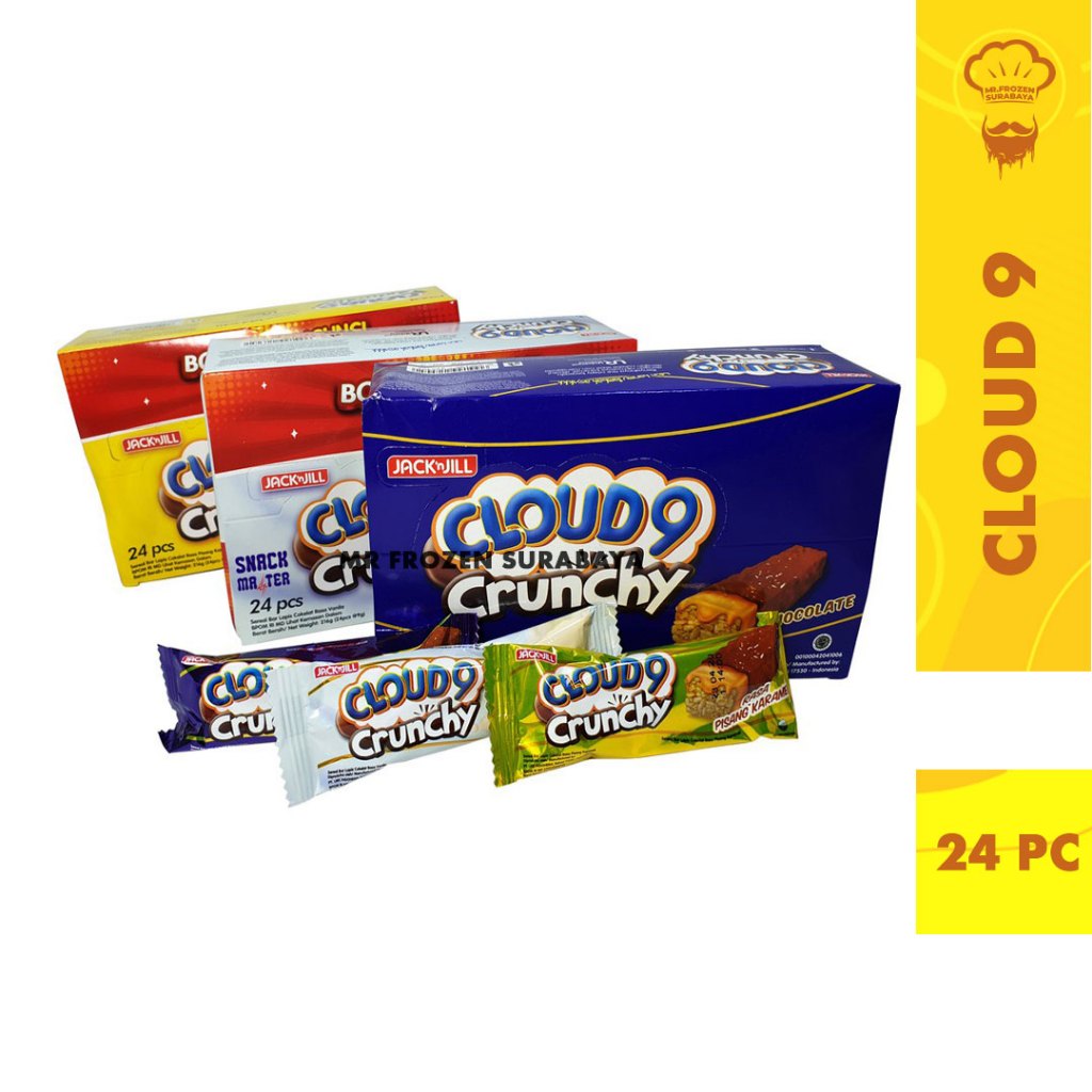 

Jack N Jill Cloud9 Coklat Wafer Cruncy [1 box/24 pcs]