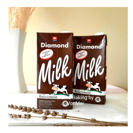 

DIAMOND Susu Cokelat UHT Diamond 1 Liter Chocolate Milk
