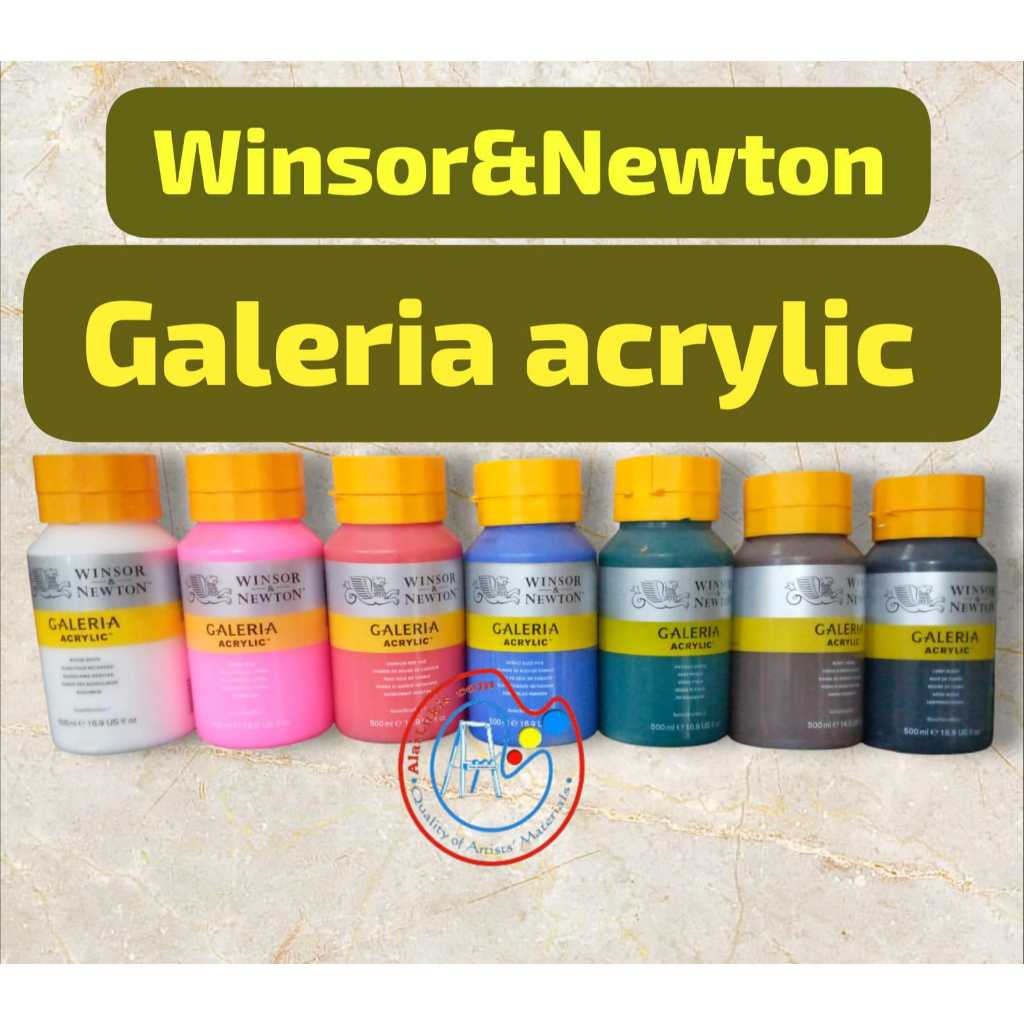 

Winsor Newton Galeria Acylic 500ml Kualitas Premium Eropa Untuk Melukis