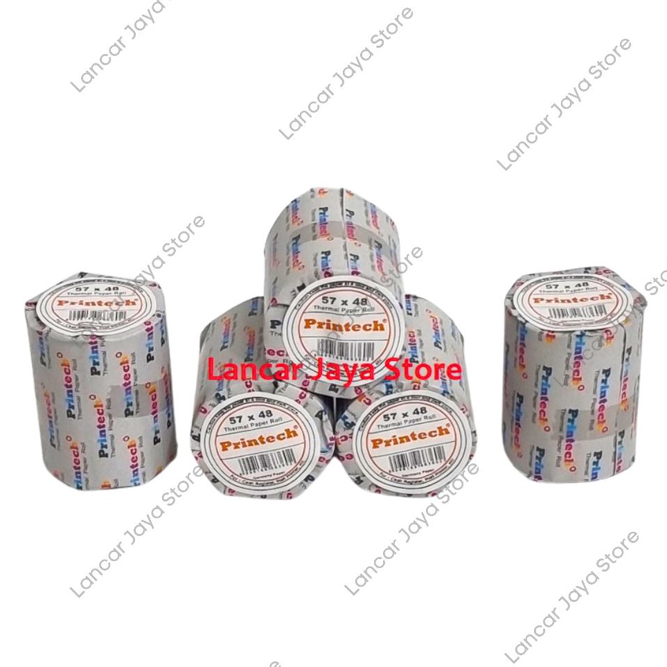 

KODE REFDJ Kertas Printech For cash Registers Casio 57 X 48 1 pcs Putih