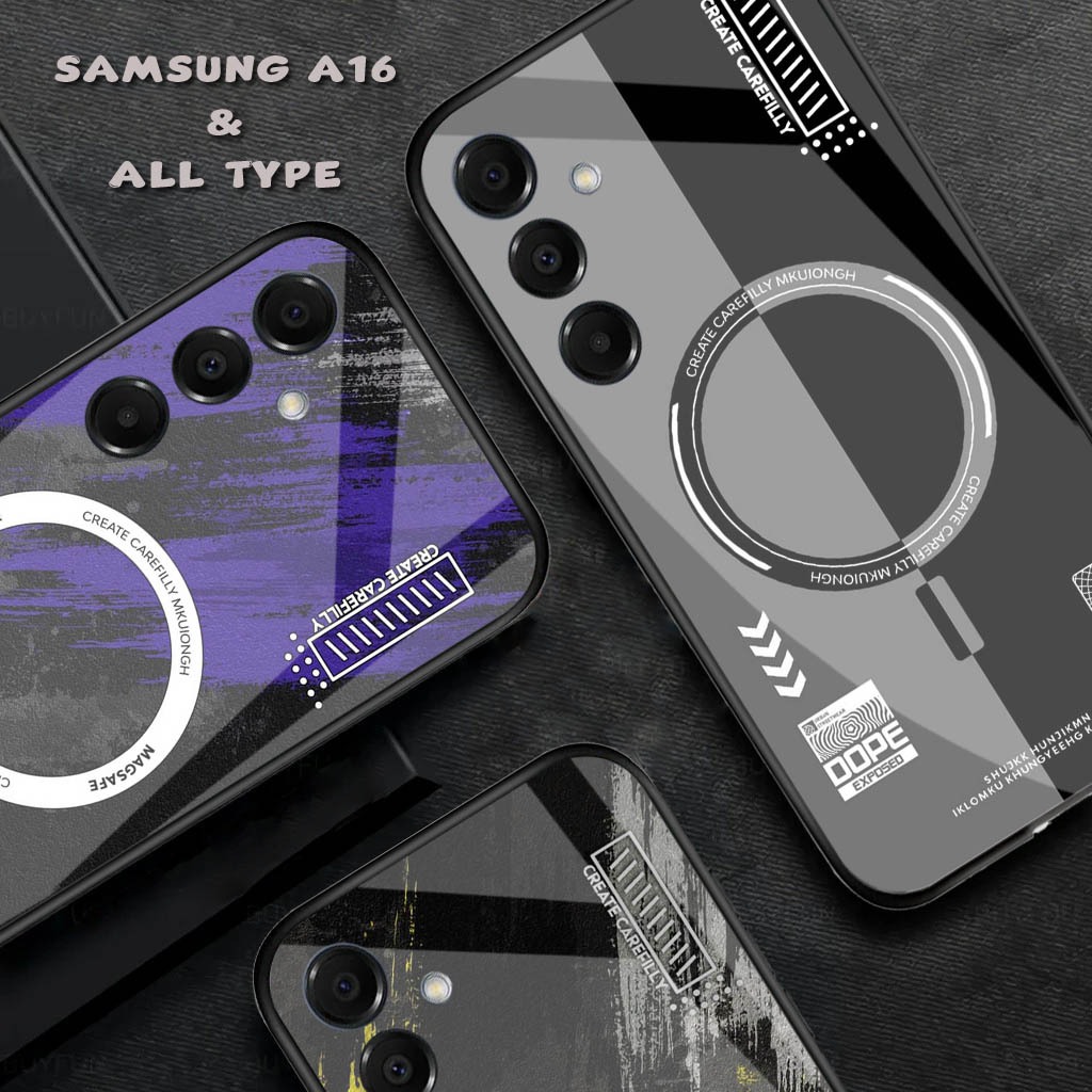 [FK-75] Softcase Glossy Glass Samsung A16 Terbaru Silikon For -  Samsung A16 - Kesing  Samsung A16 T