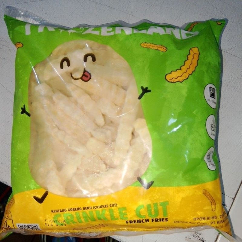 

Frozenlad crincle 500 gr