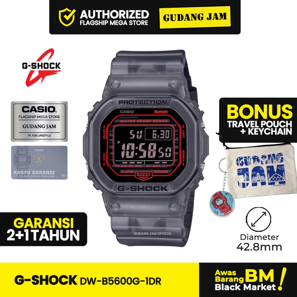 Jam Tangan G-Shock DW-B5600G-1DR DW-B5600G DW-B5600 DWB5600G DW B5600G