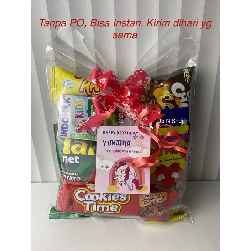 

(bisa INSTAN)Paket Hampers SUSU KOTAK isi 7pcs Free Pita