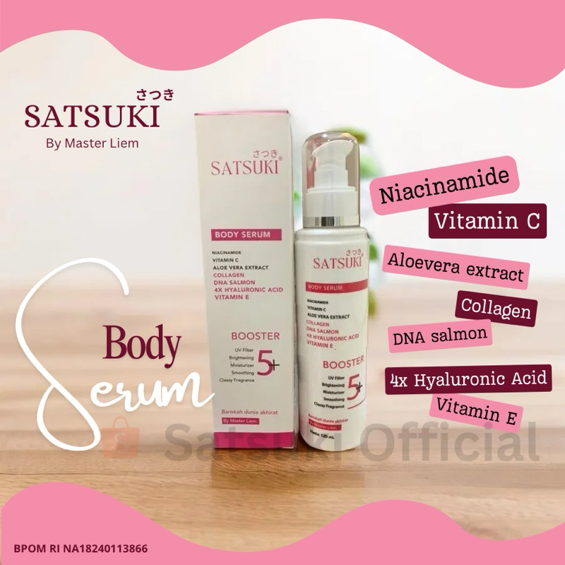 Satsuki Body Serum by Master Liem