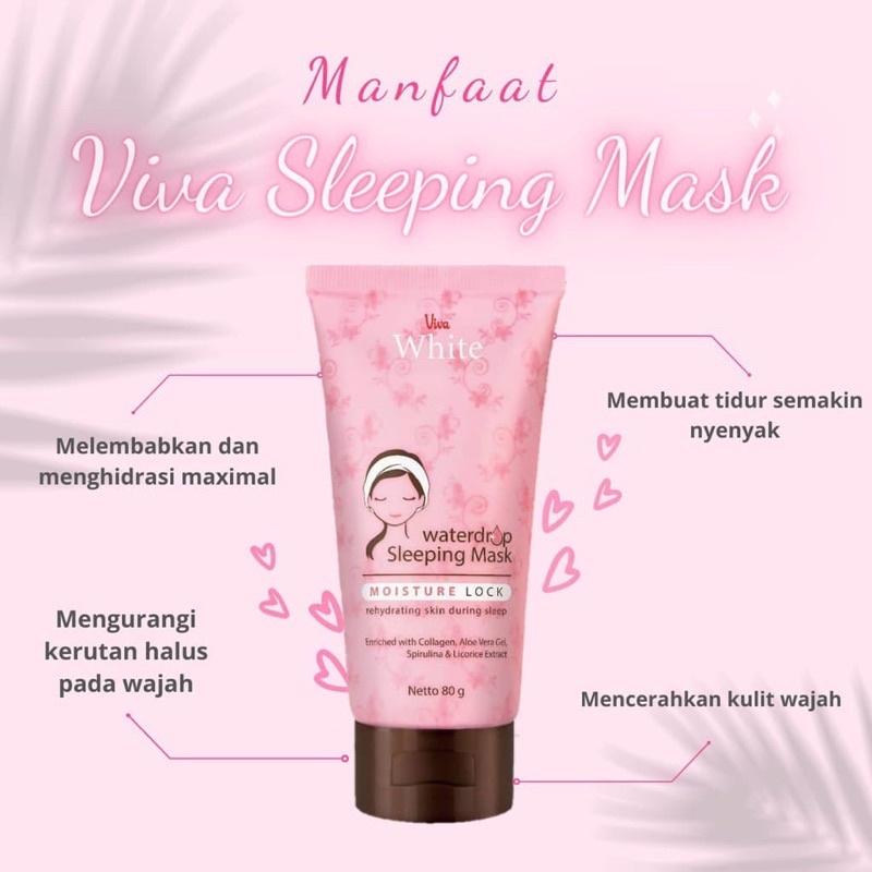 Viva Sleeping Mask | Waterdrop Sleeping Mask