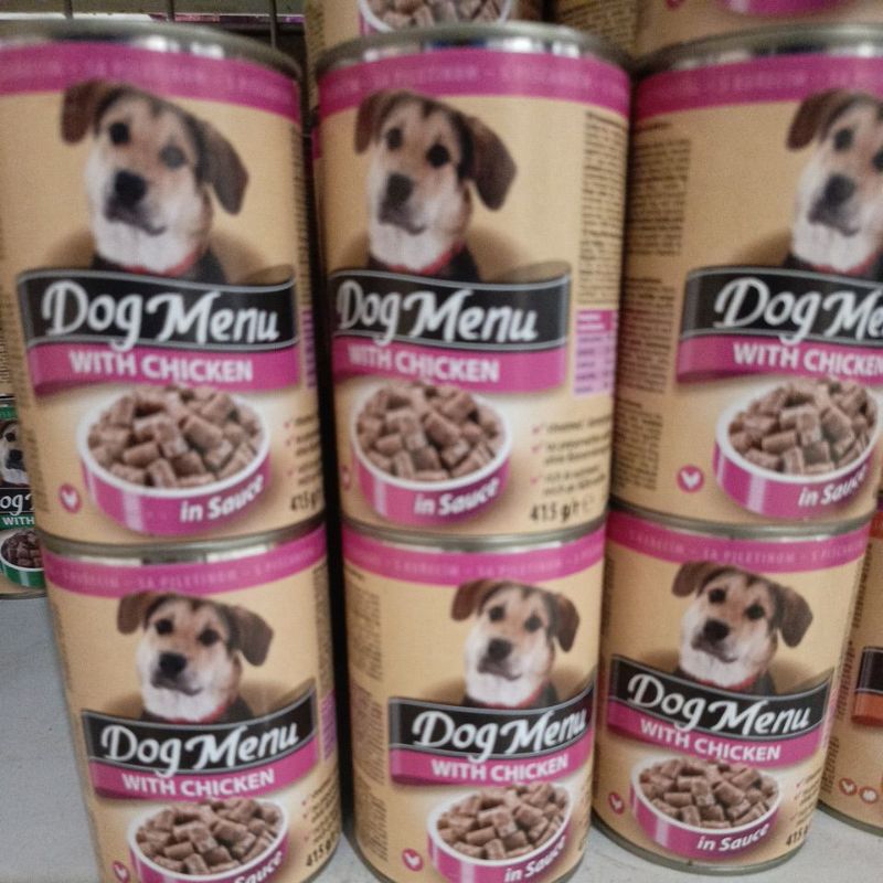 dog menu makanan anjing basah 415 gr makanan anjing basah wet food all varian