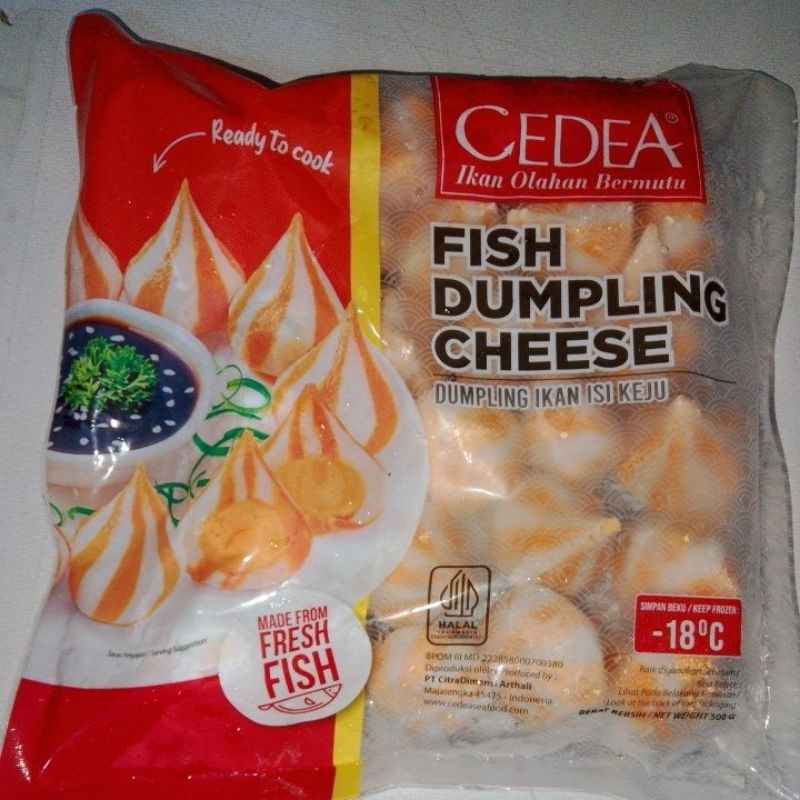 

Cedea fish dumpling cheese 500gr