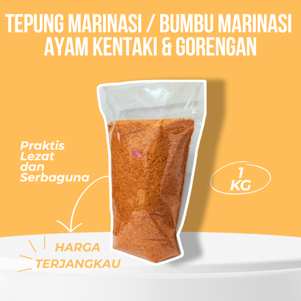 

Bumbu Ayam Kentaki / Tepung Biang Kentuki / Bumbu Marinasi