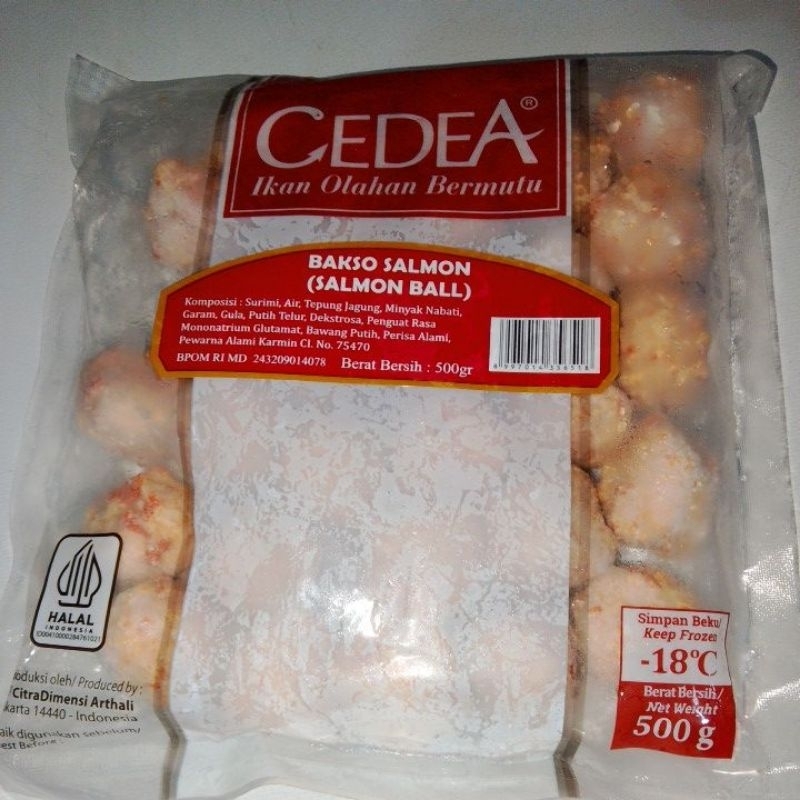 

Cedea bakso salmon 500 gr