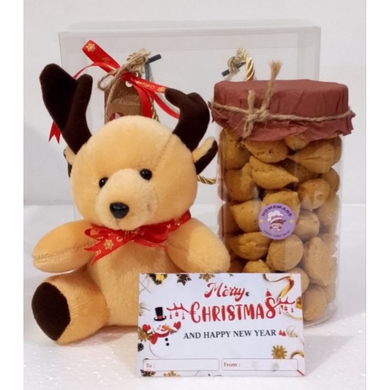 

Hampers kado gift parcel Natal Christmas tahun Baru new year kukis cookies kue kering