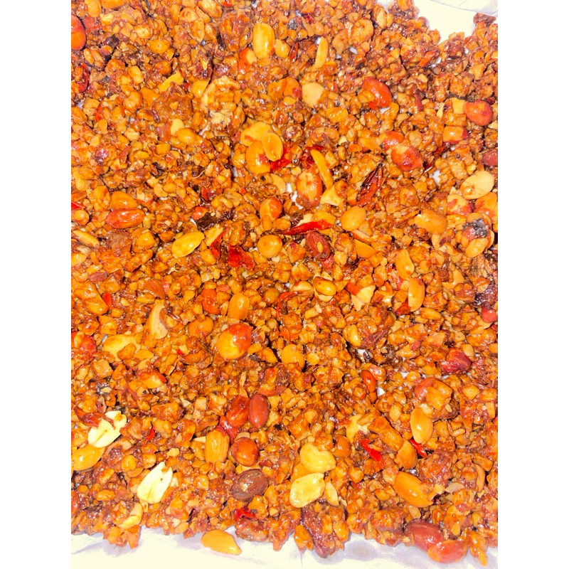 

TEMPE OREK KERING, TEMPE KACANG KERING, PEDAS GURIH ASAM MANIS