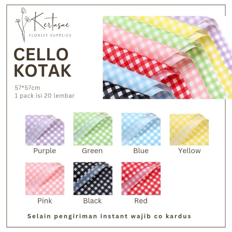 

Kertas Buket Bunga Kotak | flower wrapping paper | cellophane | Kertas Bucket