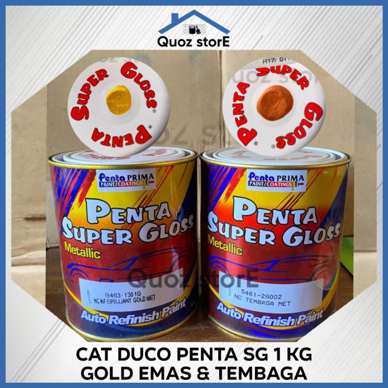 

Cat Duco “PENTA SUPER GLOSS” Emas & Tembaga 1 kg