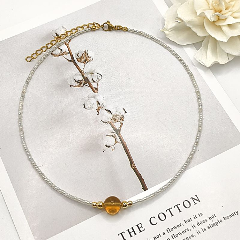 Avaluna - Necklace Beads - Kalung - Citrine