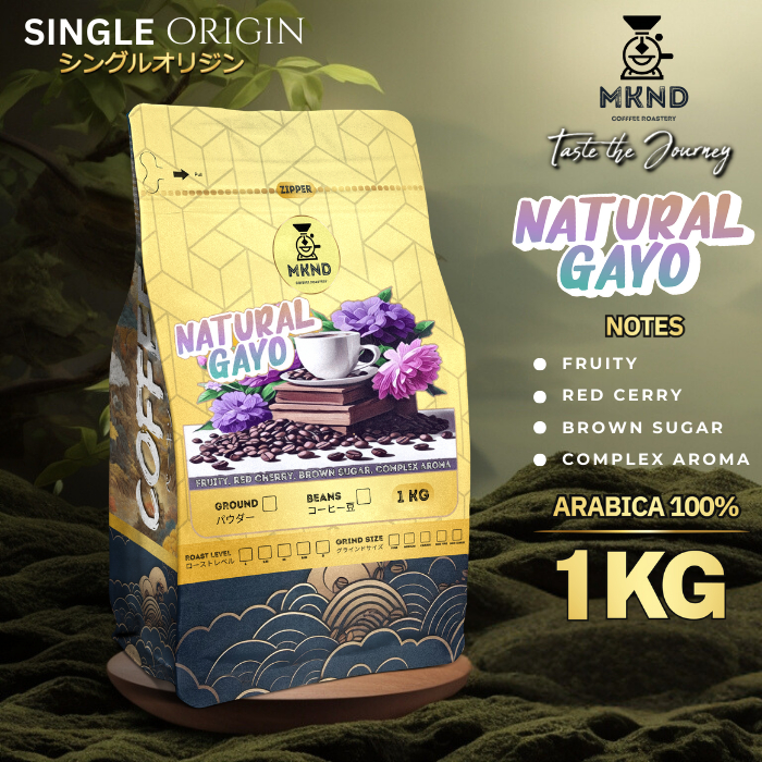 

KOPI ARABIKA GAYO NATURAL 1 KG GRAM SINGLE ORIGIN SPECIALTY COFFEE