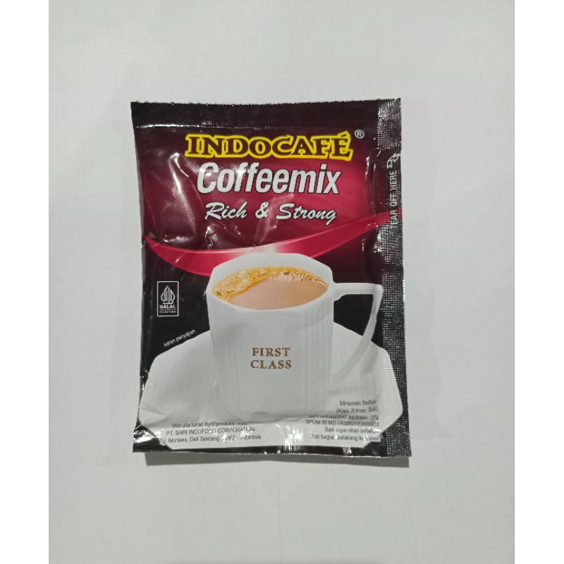 

kopi indocafe coffeemix rich and strong per sachet