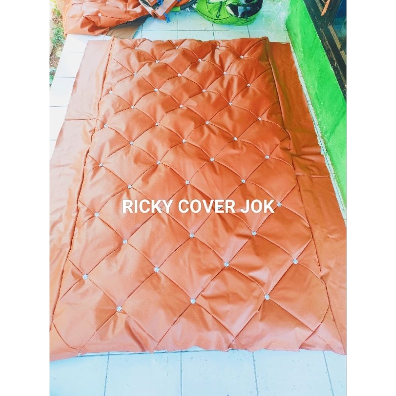 cover plafon atap Avanza/ pelindung plafon atap mobil Avanza motif kancing