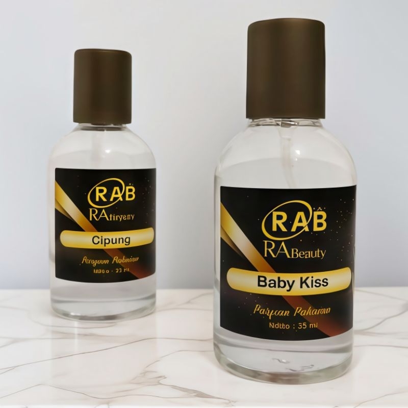 R.A parfum wangi bayi/aroma bayi beby kiss & cipung aroma best seller beby kiss dan cipung
