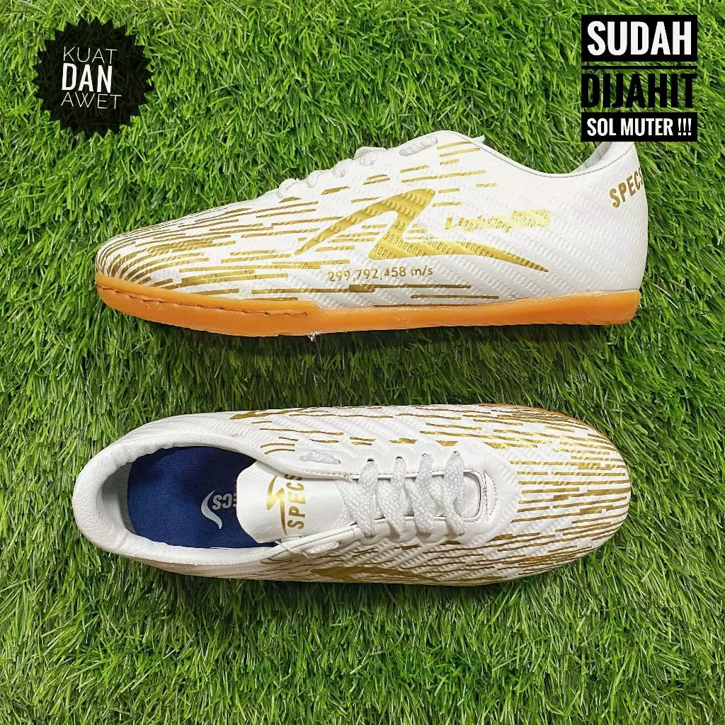 sepatu futsal specs reborn anak sudah dijahit sol kuat dan awet 