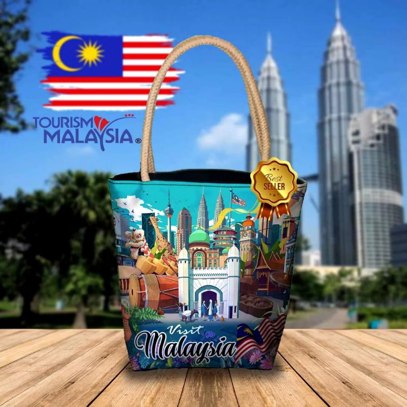 Tas Wanita Tali Sumbu Mini printing Motif [Malaysia Kuala Lumpur]