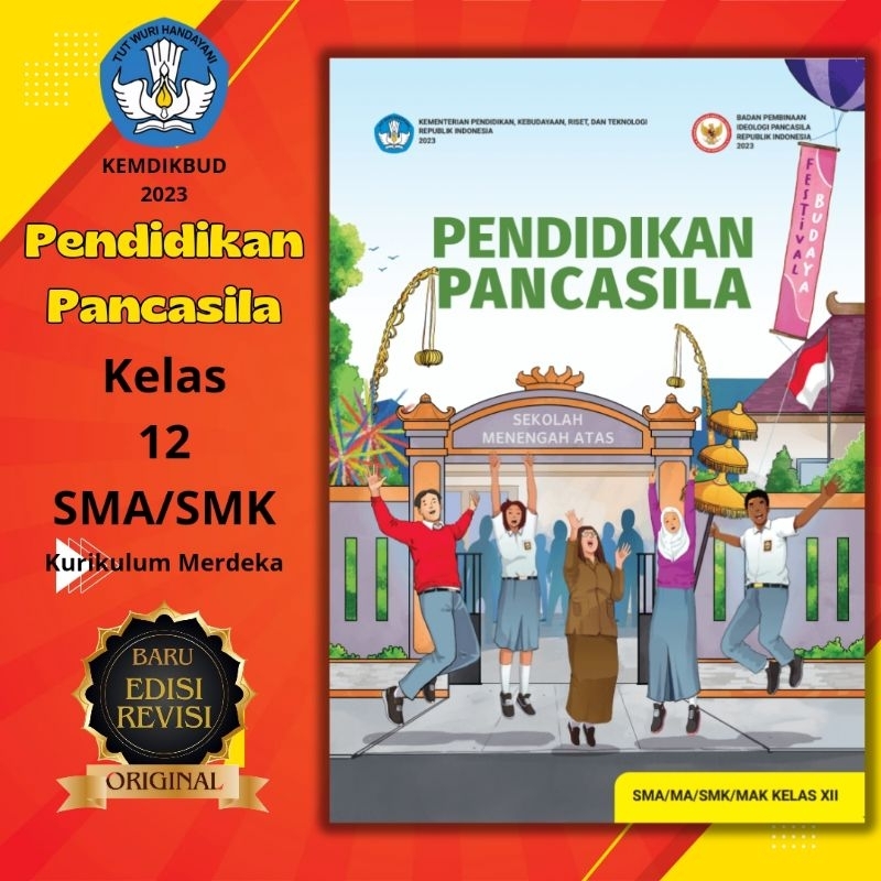 Buku Paket Mapel PKN Kelas 12 SMA/SMK Kurikulum Merdeka