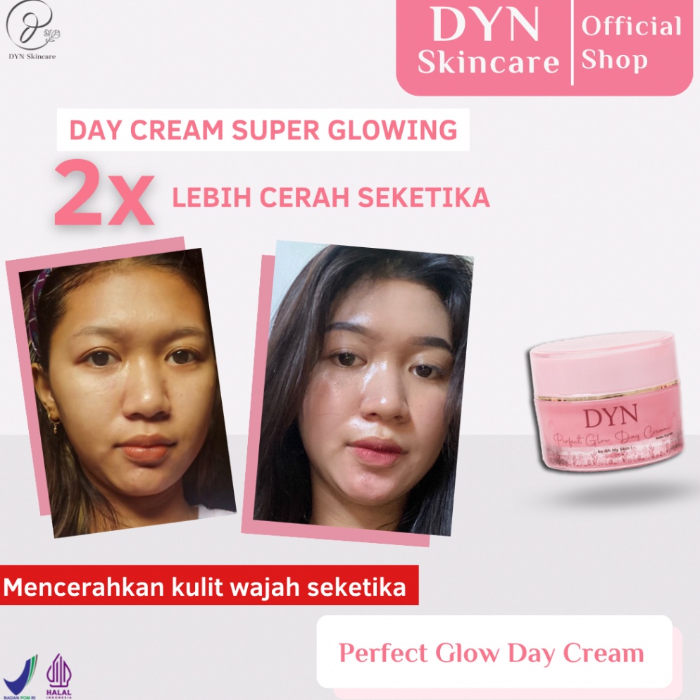 Lariz manis DYN Perfect Glow Day Cream  BB Cream  Day Cream SPF 35  Krim Glowing
