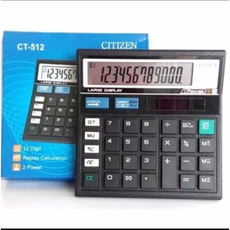 

Kalkulator Citizen CT 512 12Digit