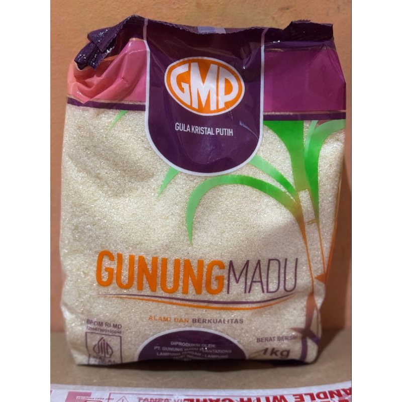 

Gula kemasan GMP (GUNUNG MADU PLANTATION) 1kg