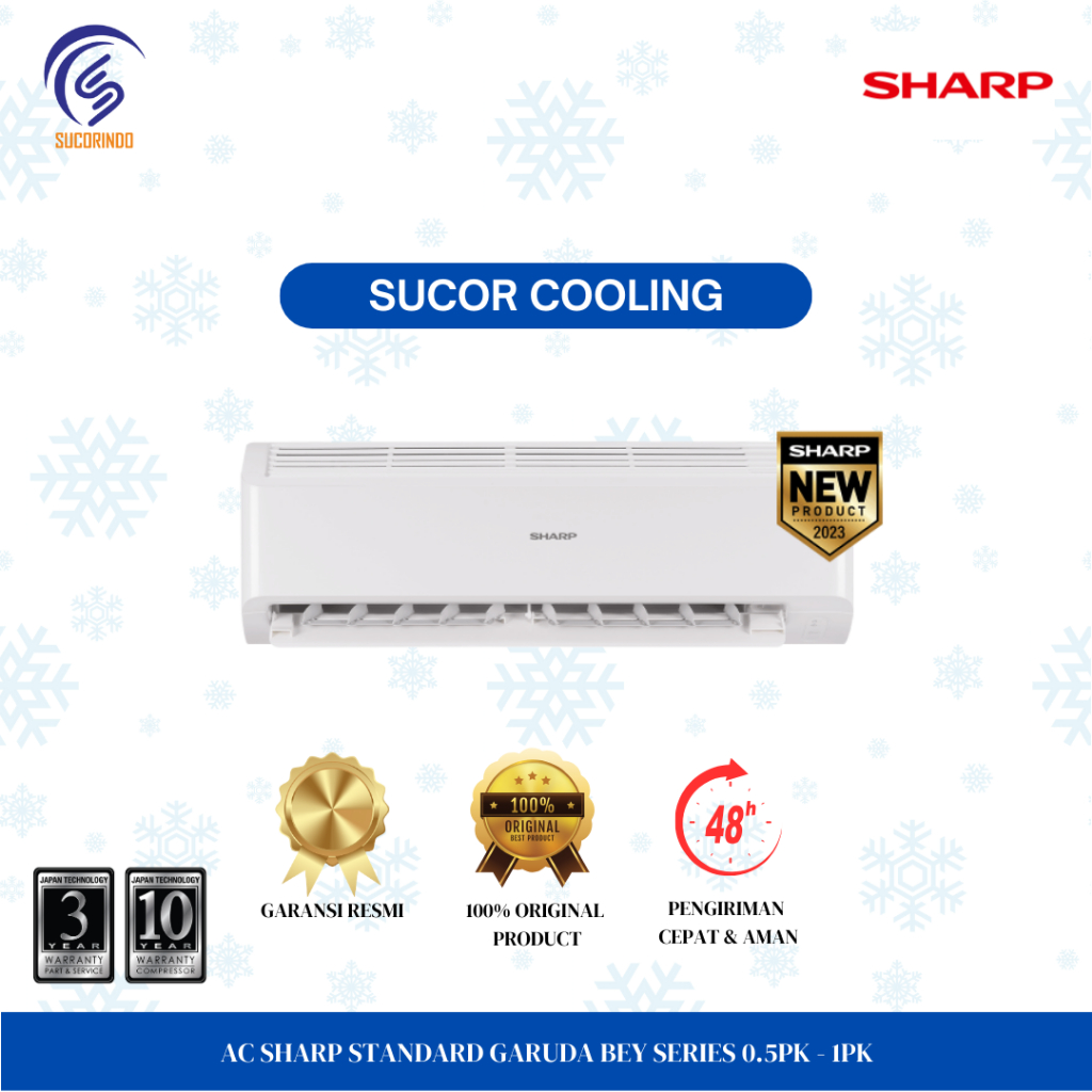 AC SHARP BEY 0.5PK - 1PK STANDARD GARUDA