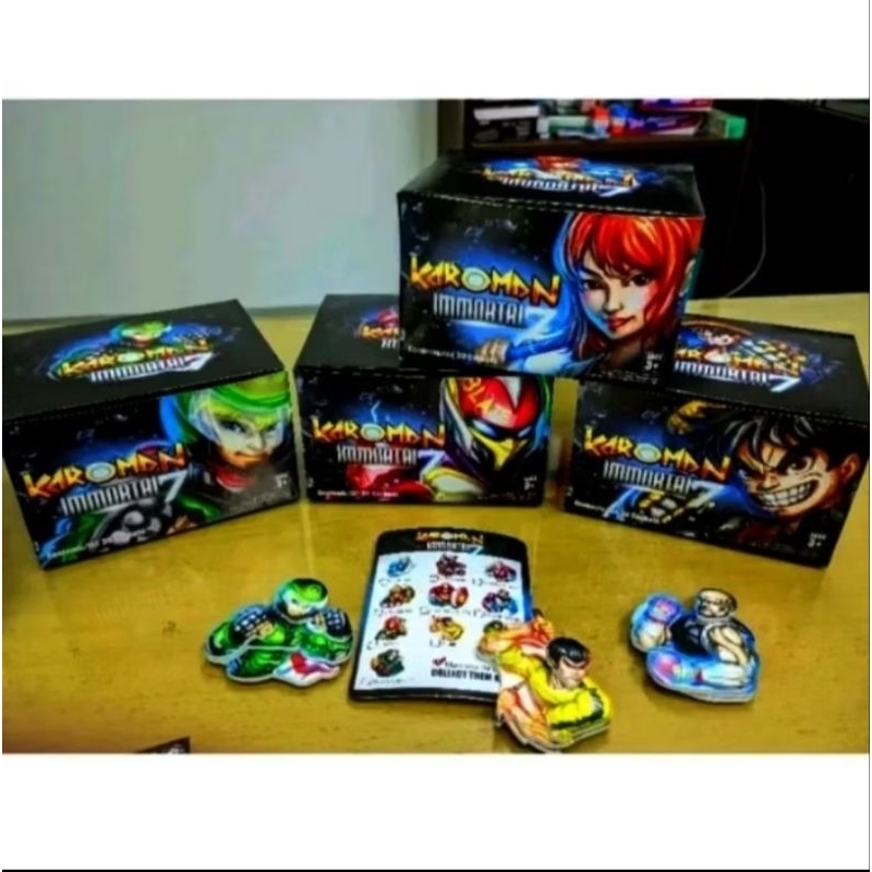 1box Mainan Puzzle Karoman 3D isi 30kemasan