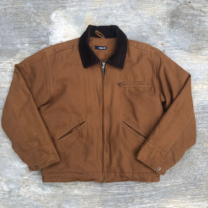 timbre Work Jacket camel