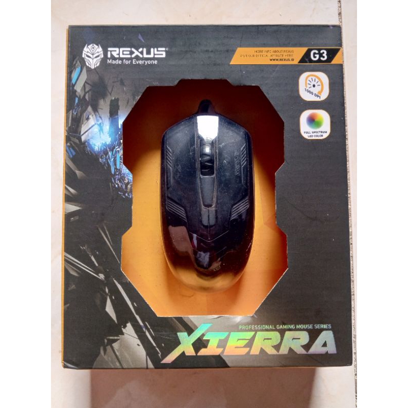 Mouse Gaming Rexus Xierra G3