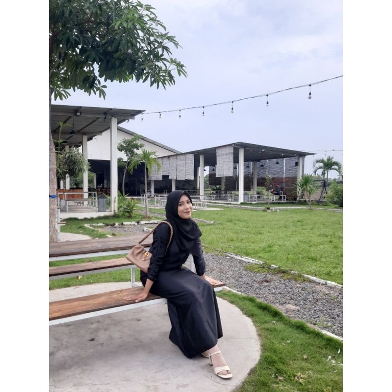 Darla dress satin / Dress kondangan / Dress silk premium / Dress wisuda satin / Dress satin silk pre