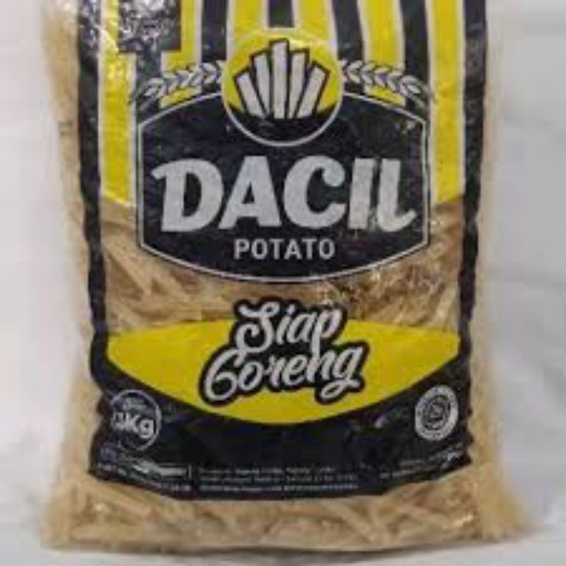

Krecek Krupuk Kentang Potato Merk Dacil 500g
