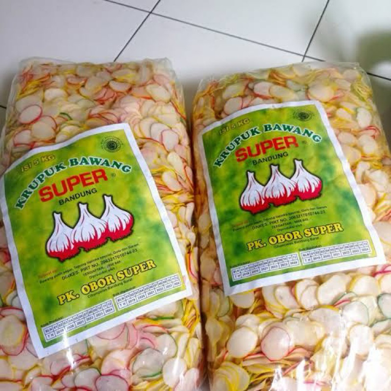 

KERUPUK BAWANG WARNA WARNI KEMASAN 250 GRAM