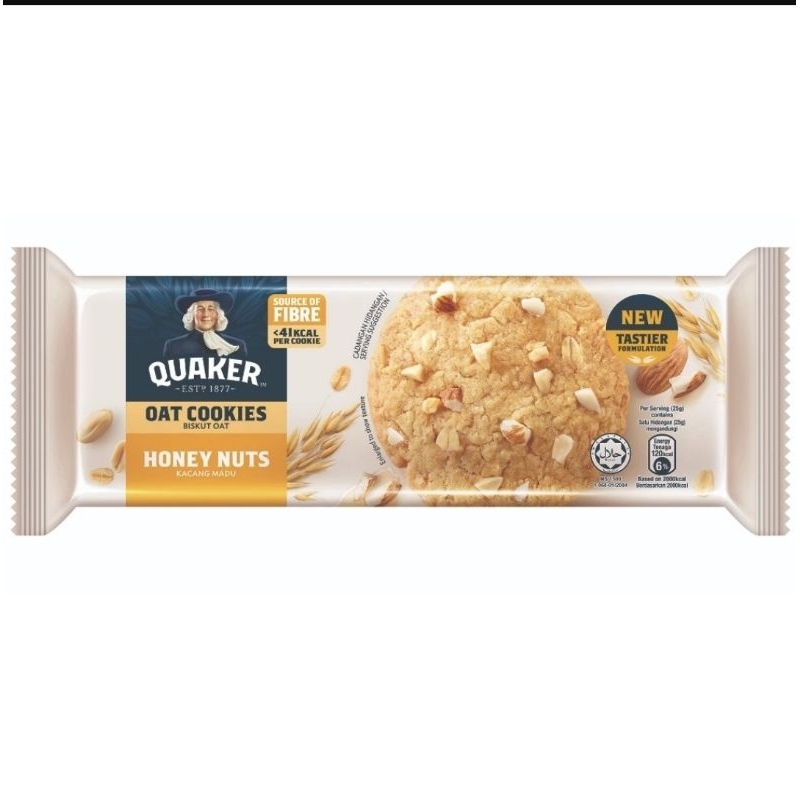 

Quaker Malaysia Oat Cookies Satuan 100gr