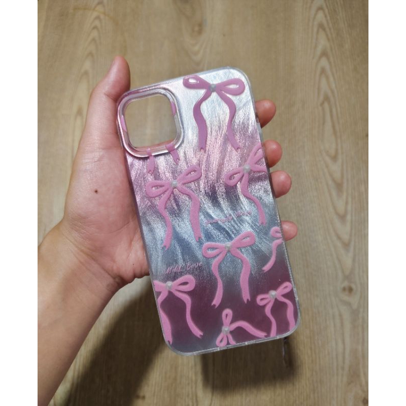 Case Iphone Motif Pink Warna Pink