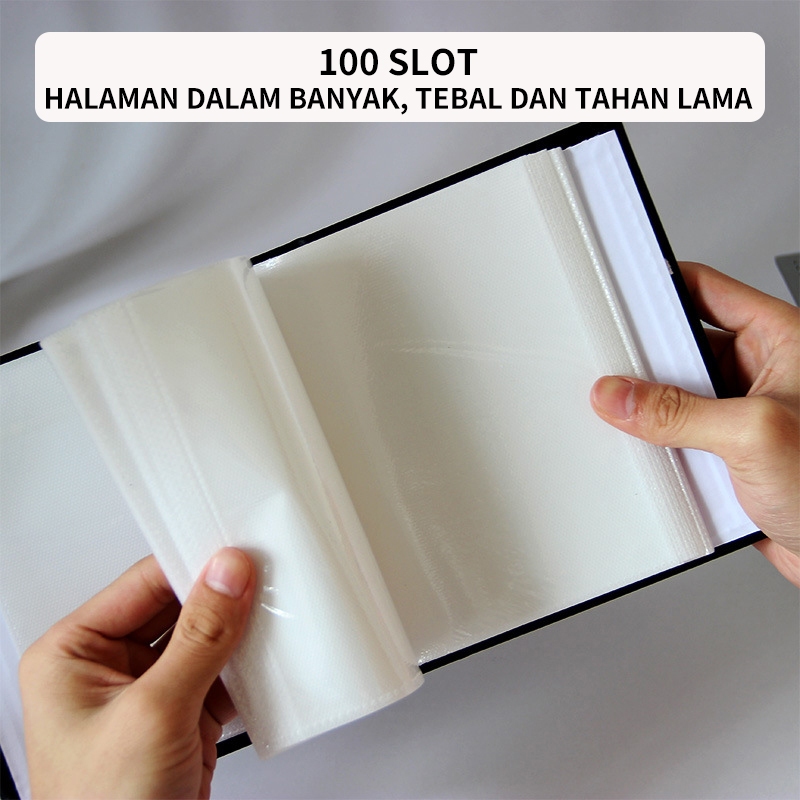 ND3 album foto polaroid buku album foto 4r 100 slot album foto keluarga - coco_market