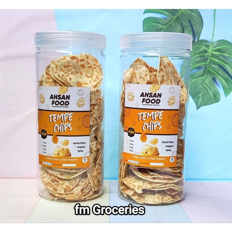 

Keripik Tempe Toples Homemade