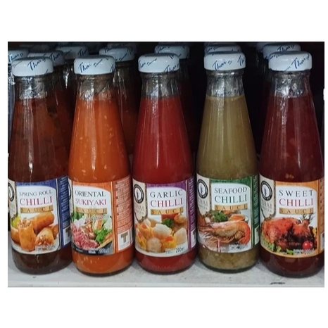 

THAI DANCER SAUS THAILAND GARLIC/SUKIYAKI/SWEET CHILI 200ml