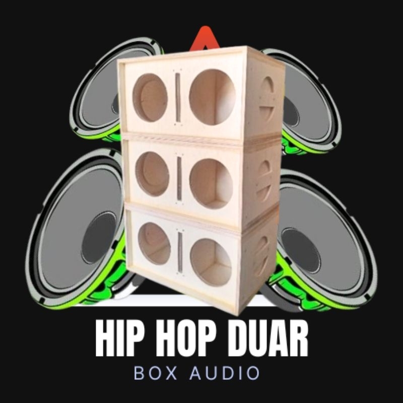 Siap Kirim BOX SPEAKER 4 INCH SUBWOOFER DOUBLE