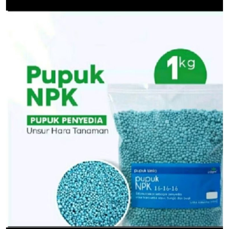 Pupuk NPK perangsang Daun dan buah kemasan 1 kg