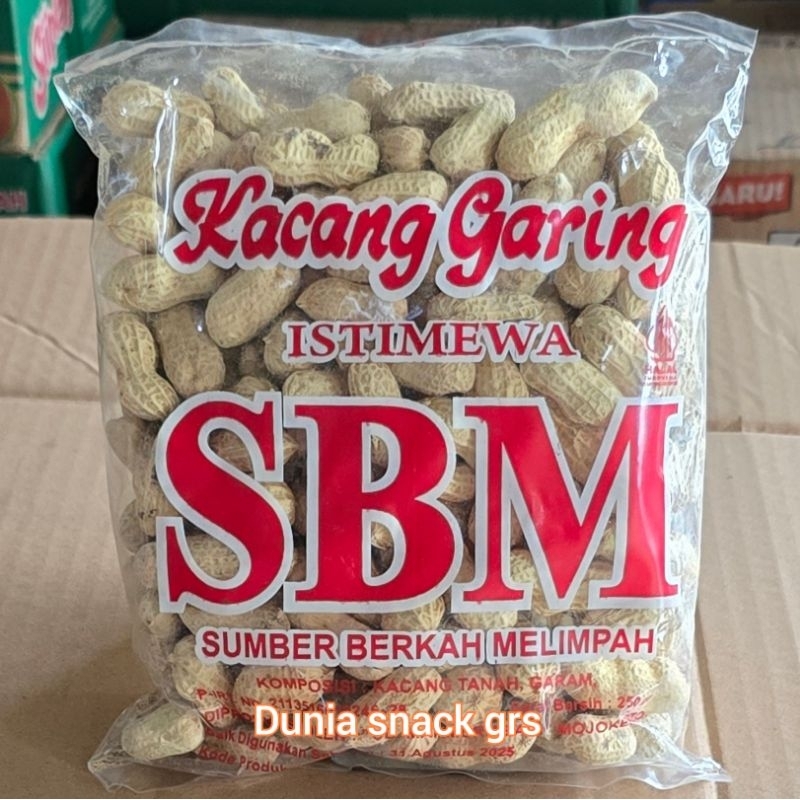 

Kacang Kulit SBM 250Gr Asin