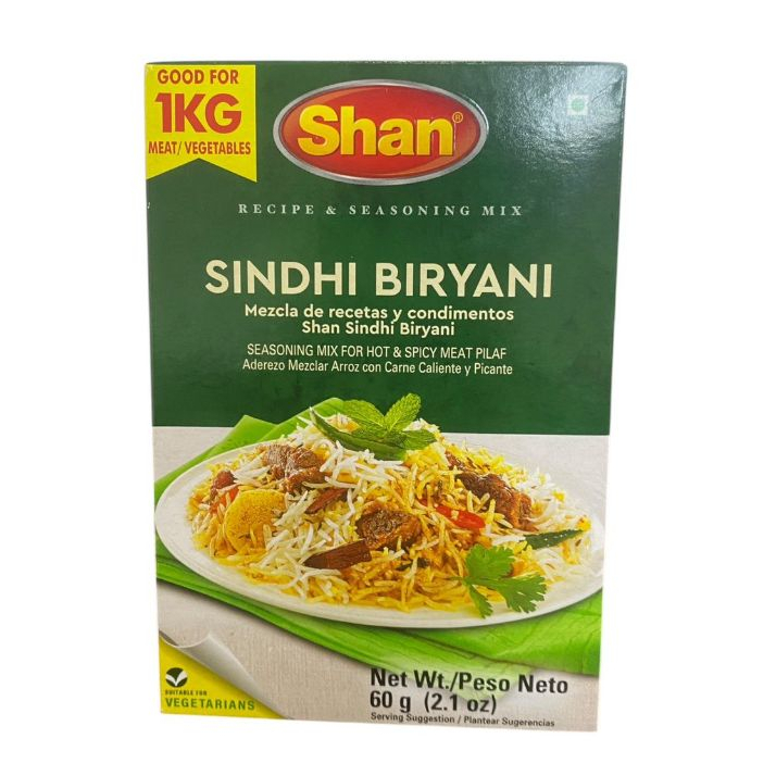 

Sindhi Biryani Masala Shan / Bumbu Nasi Biryani Bubuk Rempah Khas Arab India Pakistan / Seasoning Mix