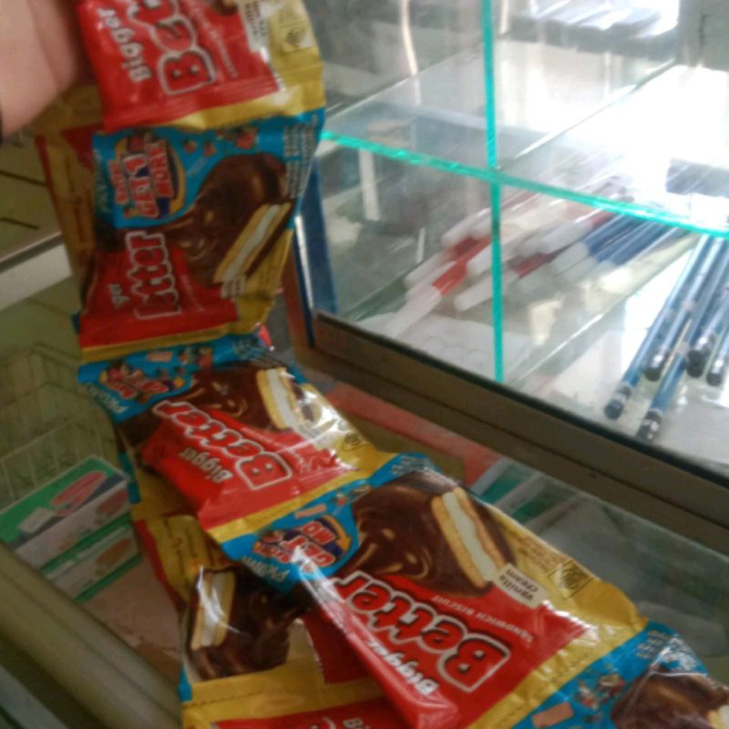 

better sandwich biskut vanila cream recengan isi 10 pcs