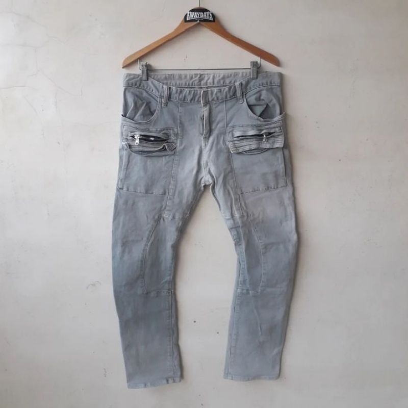 BALMAIN BIKERS PANTS