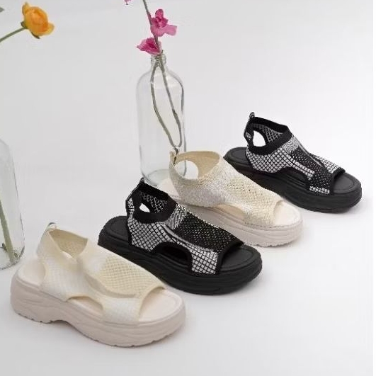 Fleurette| Sepatu Sendal Wanita |JIZZY