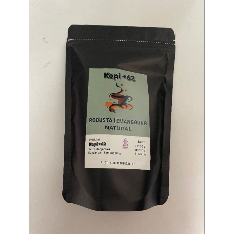 

BUBUK KOPI ROBUSTA NATURAL TEMANGGUNG 1 BUNGKUS